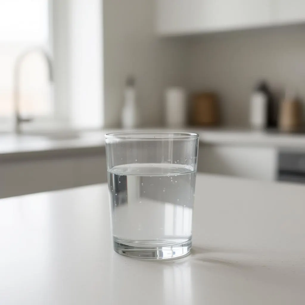 Filtered, crystal-clear water